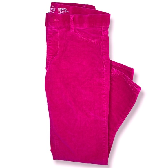 Wonder Nation Girls Fashion Jegging Racing Pink Corduroy Size L/G 10-12 (Plus) - Picture 6 of 13